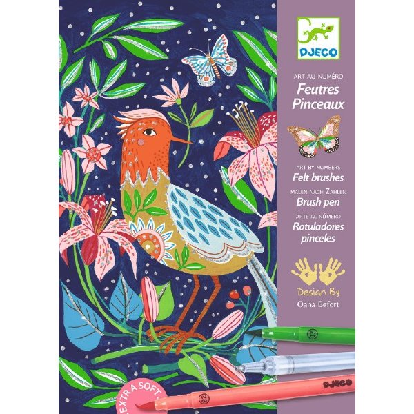 Atelier creativ de desenat In gradina, Djeco