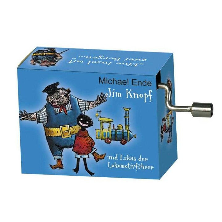 Flasneta Fridolin Jim Knopf albastru