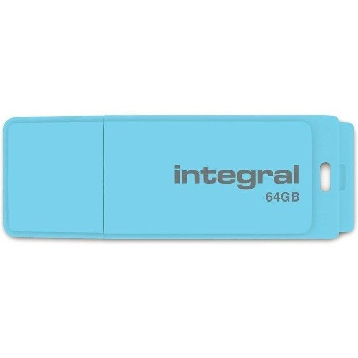 Memorie USB PenDrive Integral, 64 GB, USB 2.0, Albastru