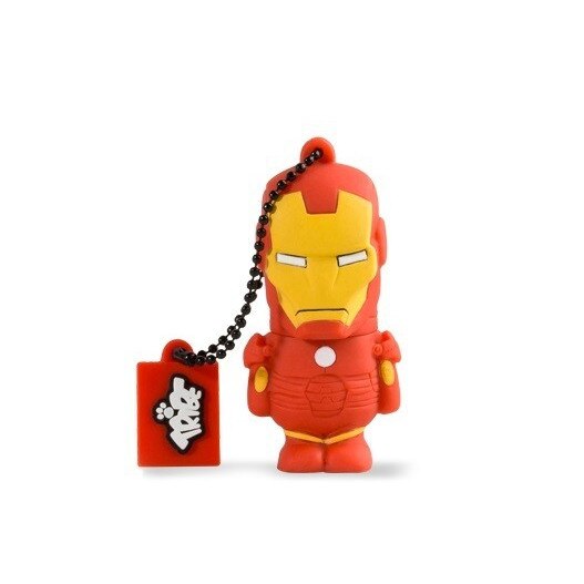 Memorie USB Tribe, Model Iron Man, 8 GB, USB 2.0