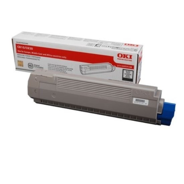 OKI tonerkazetta kompatibilis OKI C810 / C830-cal, 8000 oldal, fekete