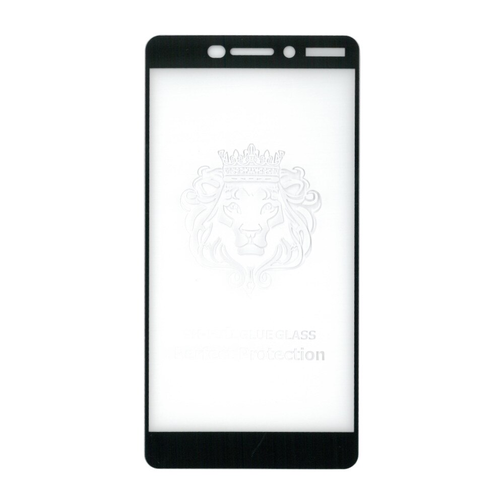 Folie sticla full size cu adeziv pe toata suprafata, EuroCELL, pentru Nokia 6 2018, negru