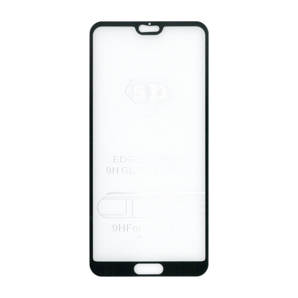 Folie sticla 5D EuroCELL pentru Huawei P20 Pro , negru