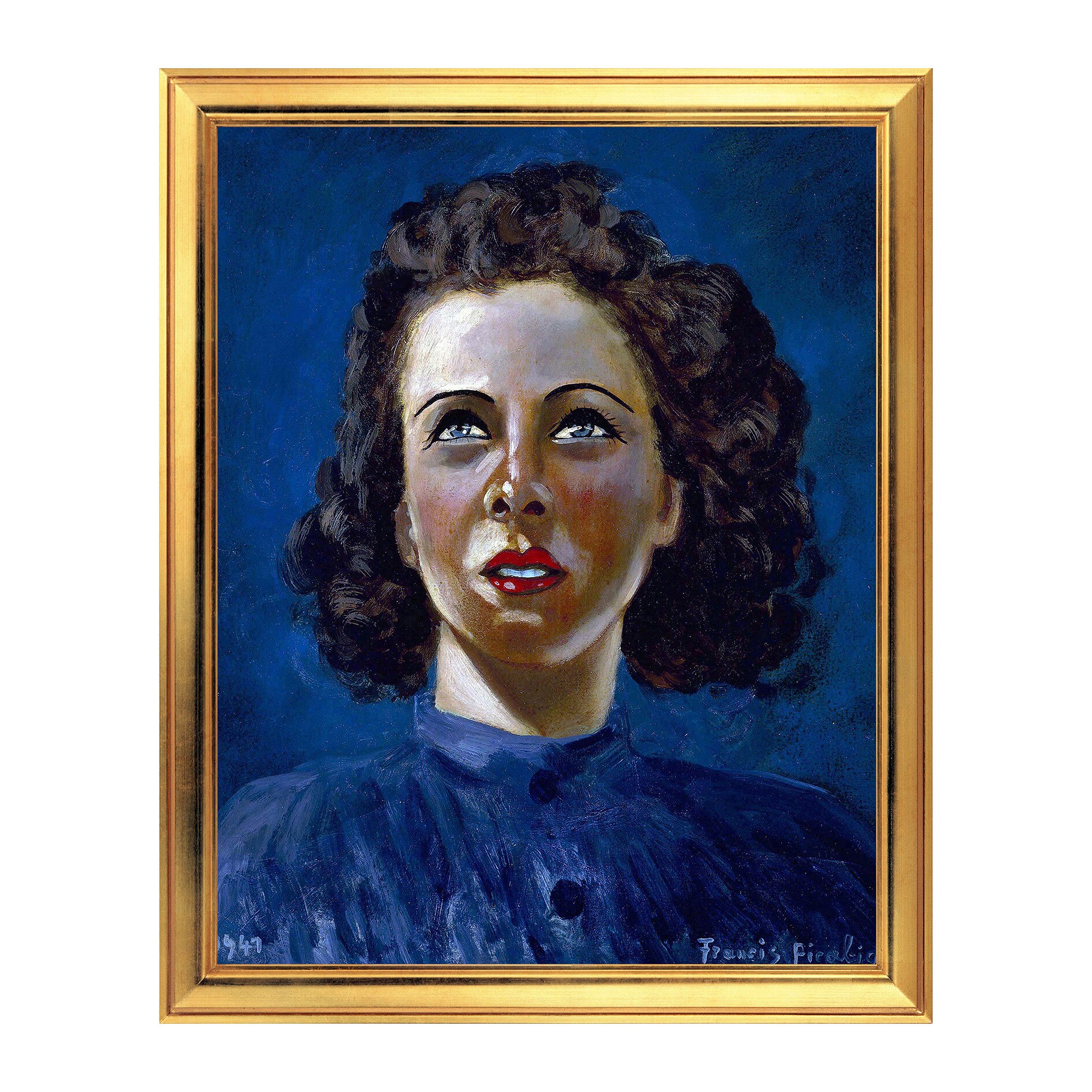 Fototapet Simulare Tablou, Arta Sec. XX, Francis Picabia - Portrait of Suzanne - ST-ASD-106, 40 x 50 cm