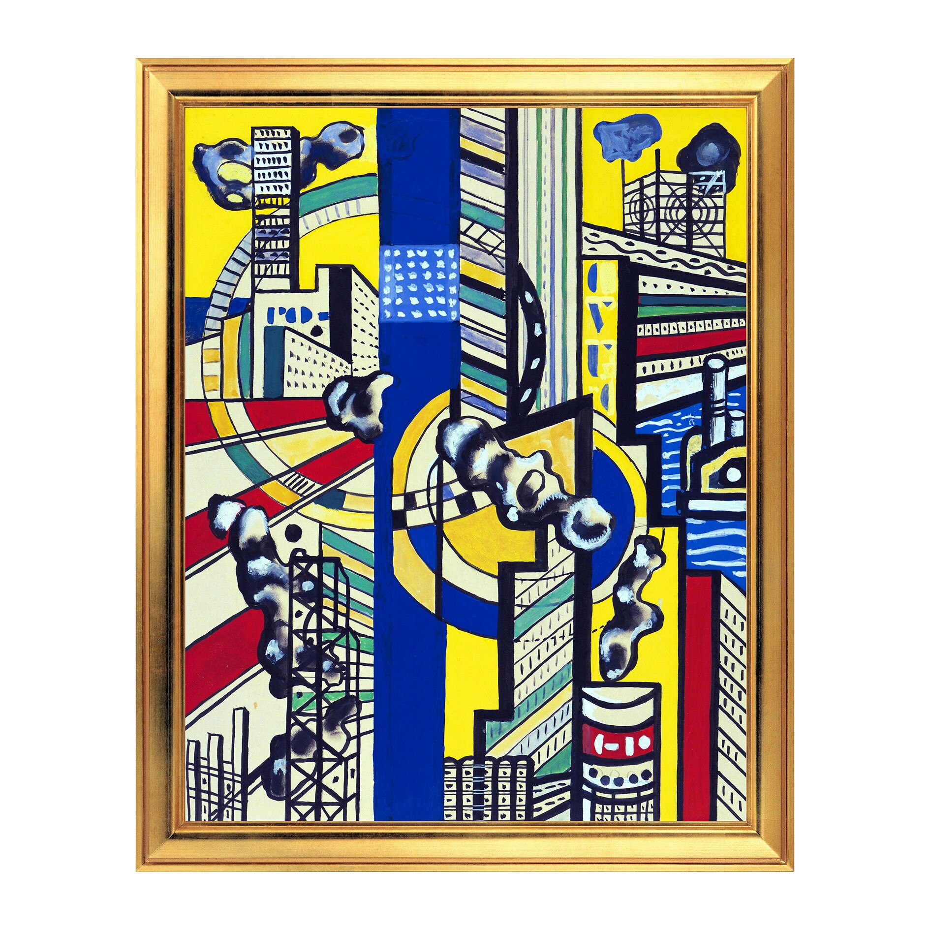 Fototapet Simulare Tablou, Arta Sec. XX, Fernand Léger - Study V - ST-ASD-089, 40 x 50 cm