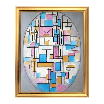 Fototapet Simulare Tablou, Arta Sec. XX, Piet Mondrian - ST-ASD-193, 40 x 50 cm Fototapet Simulare Tablou, Arta Sec. XX, Piet Mondrian - ST-ASD-193, 40 x 50 cm