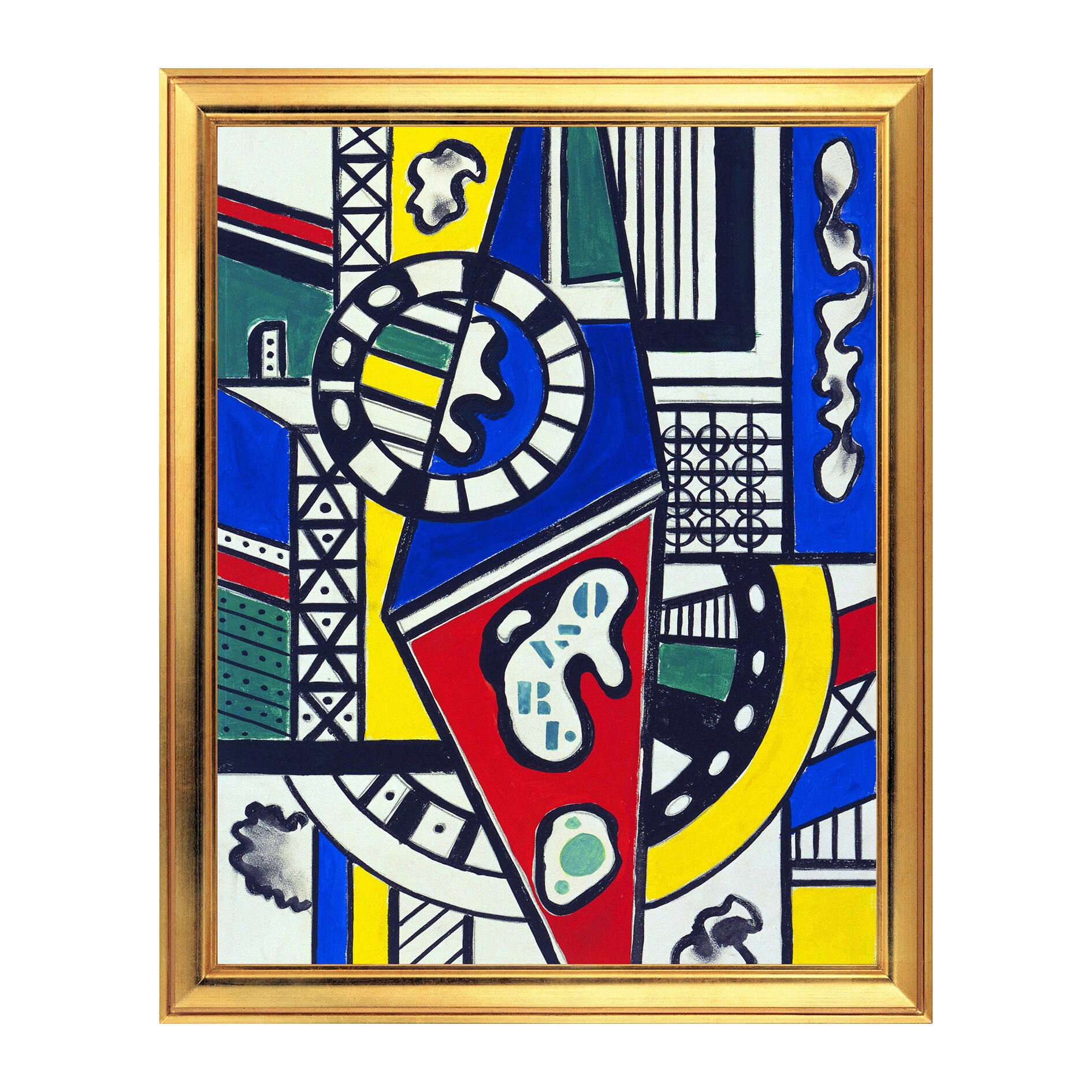 Fototapet Simulare Tablou, Arta Sec. XX, Fernand Léger - Study VII - ST-ASD-091, 40 x 50 cm