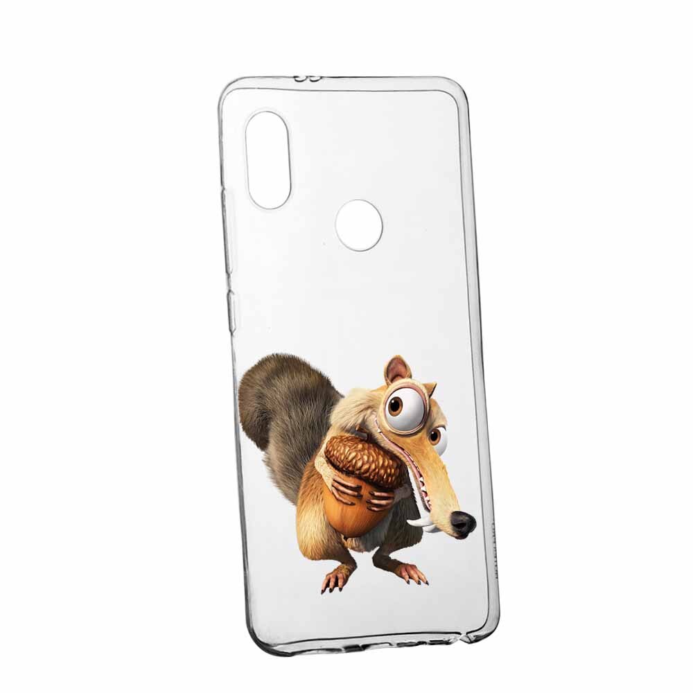 Husa pentru Xiaomi Mi A2 Lite / Redmi 6 Pro, Ice Age Nutty, 23, din silicon premium, rezistenta la uzura, anti-alunecare