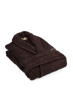 Beverly Hills Polo Club, Halat de baie unisex, 100% bumbac, 360 gr/m², Maro, XS-S Standard Beverly Hills Polo Club, Halat de baie unisex, 100% bumbac, 360 gr/m², Maro, XS-S Standard