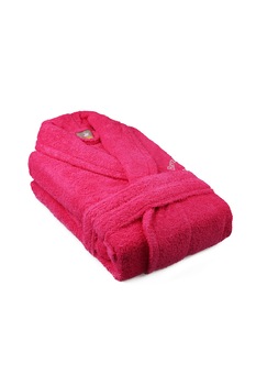 Beverly Hills Polo Club, Halat de baie, 100% bumbac, 360 gr/m², Roz zmeuriu, XS-S Standard Beverly Hills Polo Club, Halat de baie, 100% bumbac, 360 gr/m², Roz zmeuriu, XS-S Standard