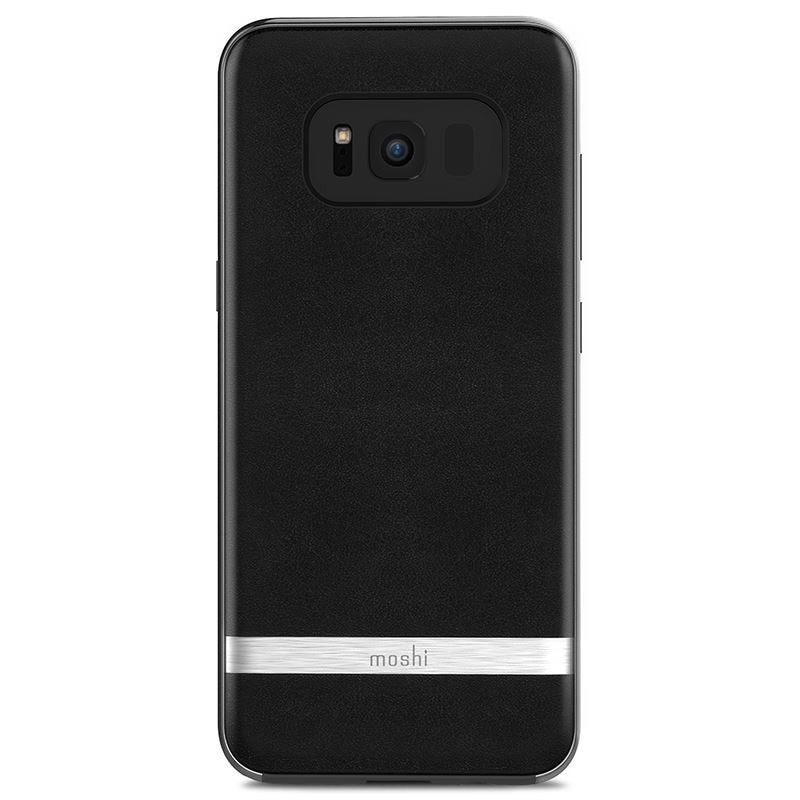 Husa de protectie Moshi Napa pentru Samsung Galaxy S8+, Negru