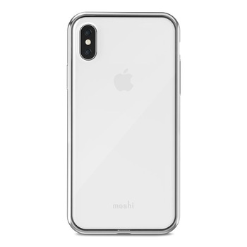 Husa de protectie Moshi Vitros pentru iPhone XS / X, Argintiu Husa de protectie Moshi Vitros pentru iPhone XS / X, Argintiu