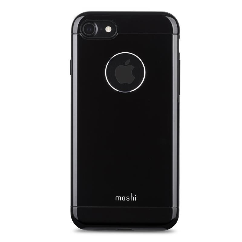Husa de protectie Moshi Armour pentru iPhone 7, Aluminiu, Negru
