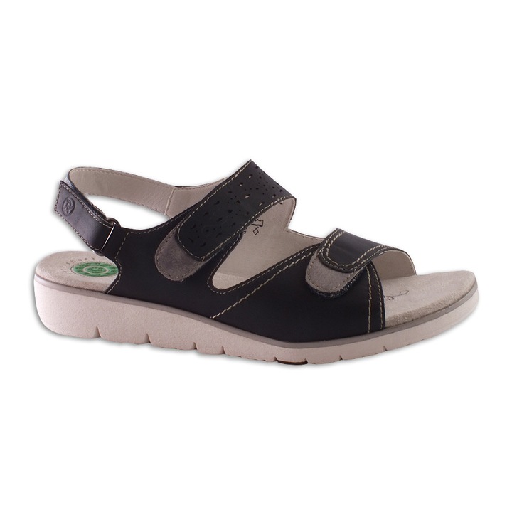 Sandale dama Reflexan, piele naturala, Albastru