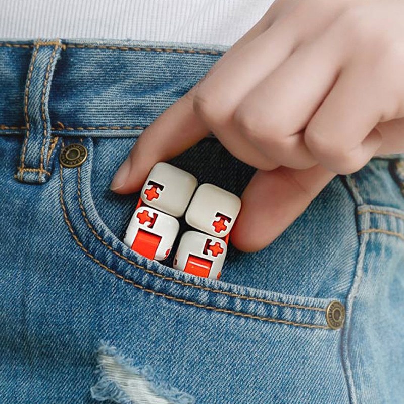 Xiaomi MITU Fidget Cube, cub antistres util si pentru sporirea