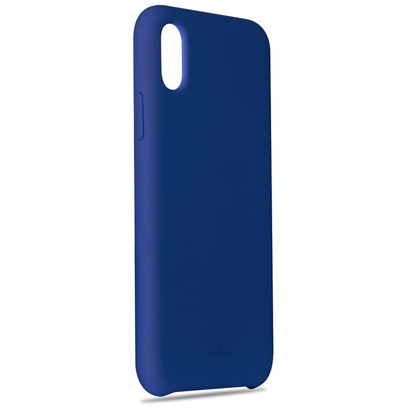 Husa de protectie Puro Icon pentru Iphone X, Albastru