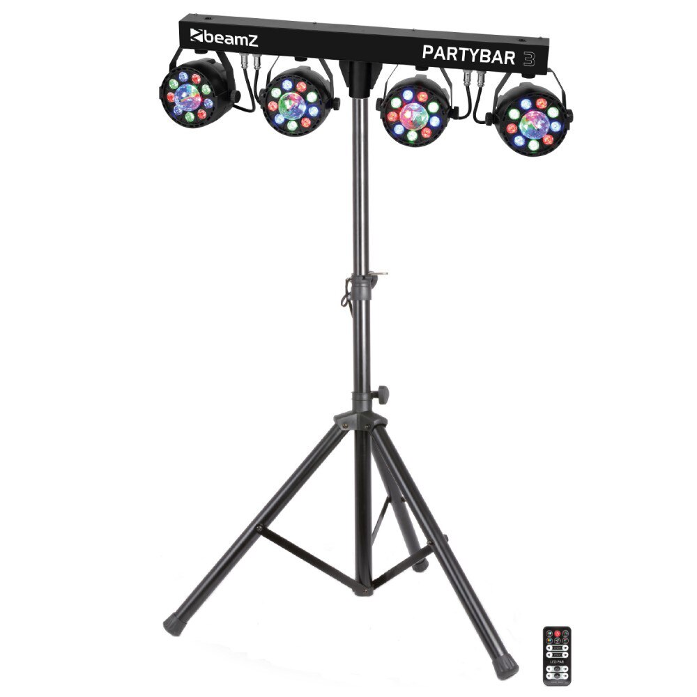 Partybar3 4x PAR cu Magic Ball