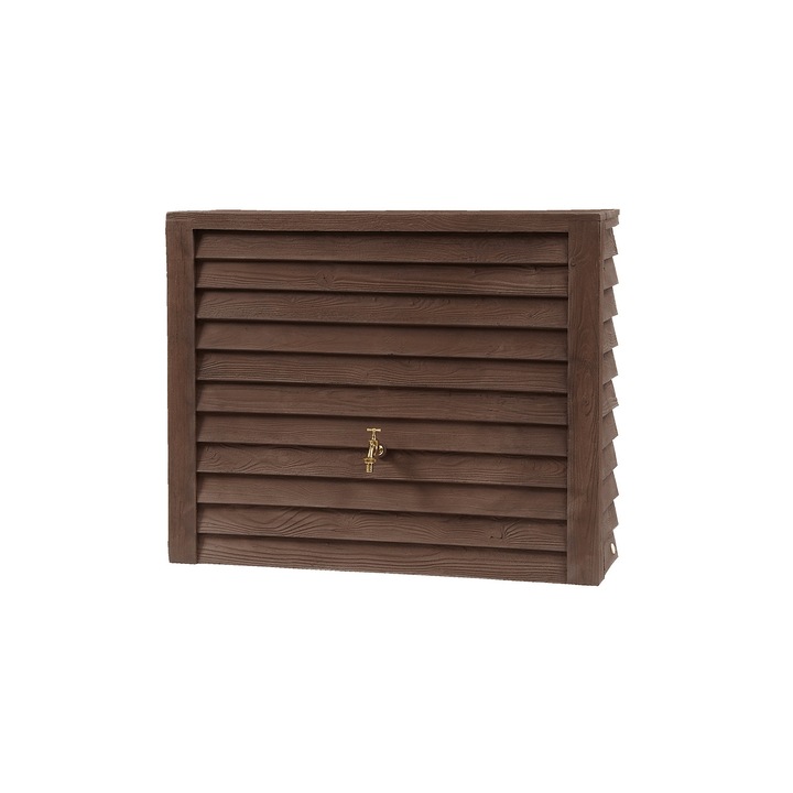 Rezervor apa de ploaie Woody maro inchis 350L