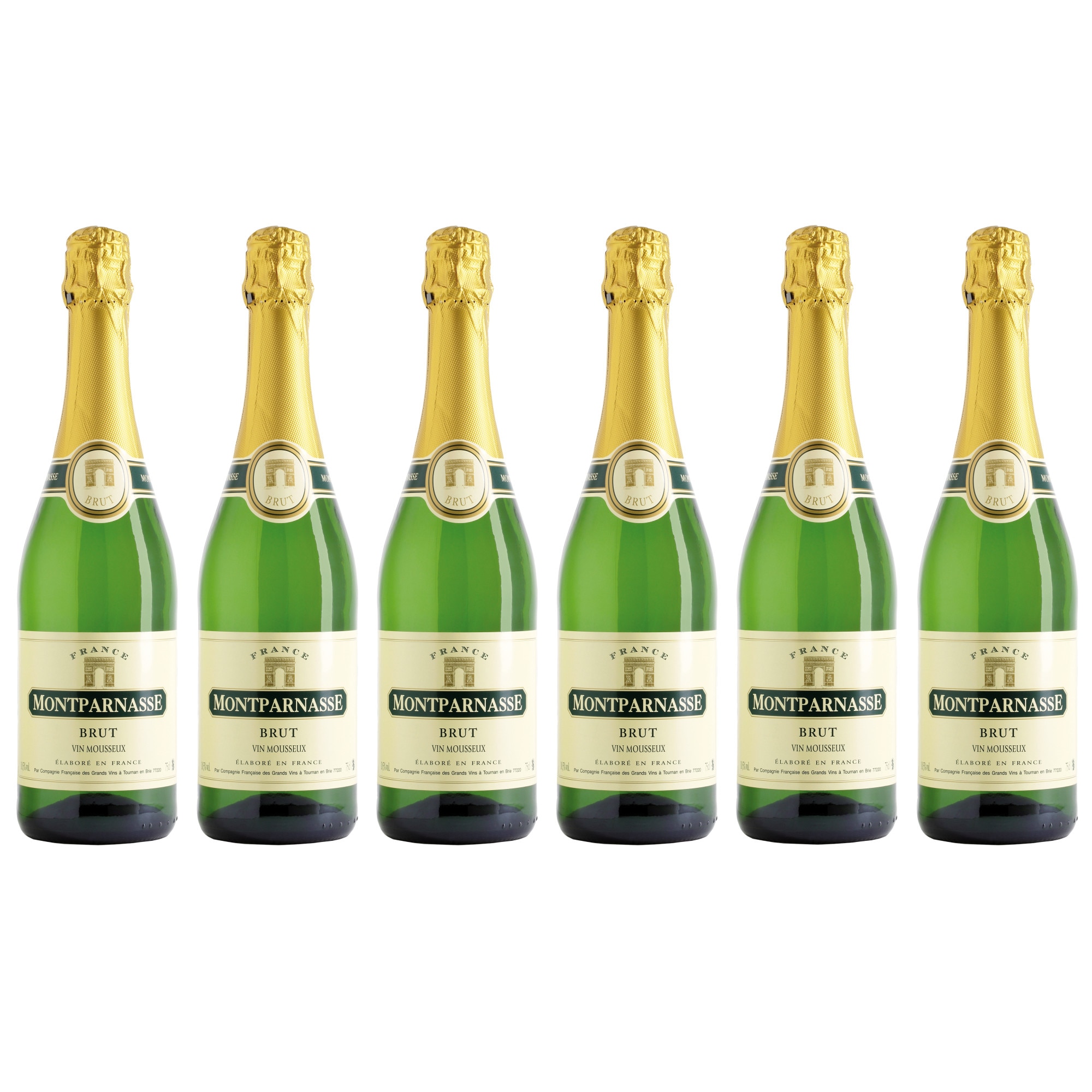 Vin spumant Montparnasse Brut, 0.75l, 6 sticle