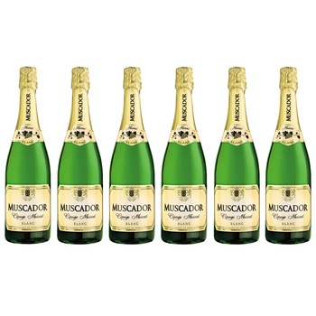 Vin spumant Muscador Alb Dulce, 0.75l, 6 sticle Vin spumant Muscador Alb Dulce, 0.75l, 6 sticle