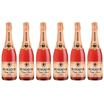 Vin spumant Muscador Rose Dulce, 0.75l, 6 sticle Vin spumant Muscador Rose Dulce, 0.75l, 6 sticle