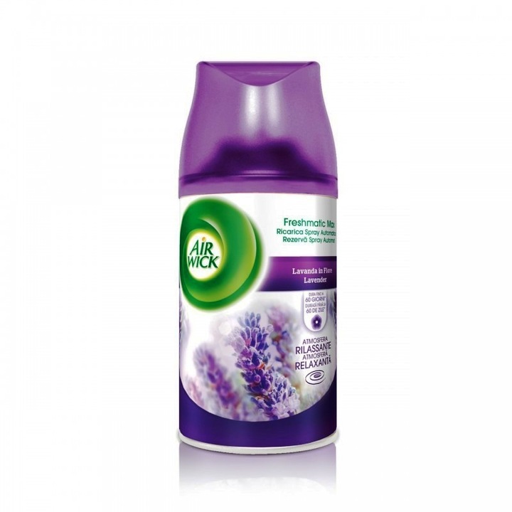 Air Wick Freshmatic Lavender in Flower légfrissítő, tartalék, szobához, 250 ml