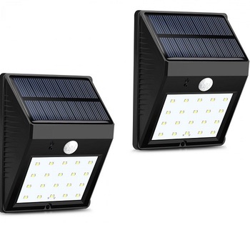 Set 2 Lampi cu incarcare solara si senzor de lumina/miscare Set 2 Lampi cu incarcare solara si senzor de lumina/miscare