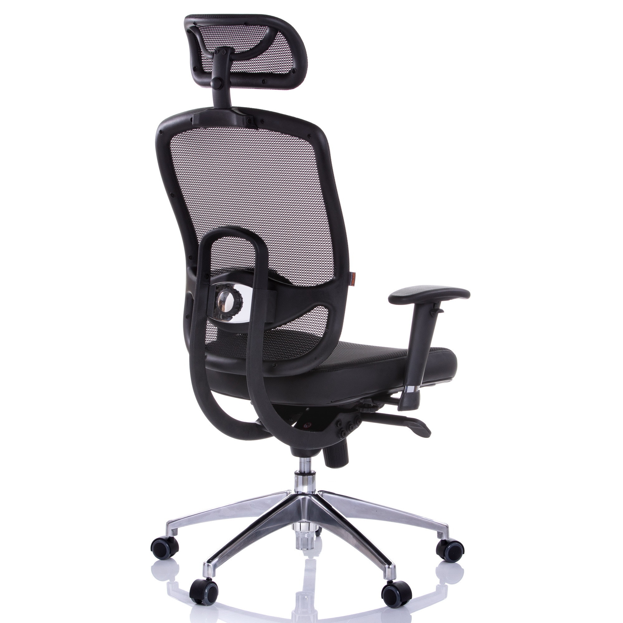 QMOBILI OKLAHOMA HI Ergonomikus szék, Fekete, mesh, szinkronmechanika, állítható deréktámasz, fejtámla, állítható karfa PP, alumínium basis eMAG.hu QMOBILI OKLAHOMA HI Ergonomikus szék, Fekete, mesh, szinkronmechanika, állítható deréktámasz, fejtámla, állítható karfa PP, alumínium basis eMAG.hu