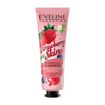 Balsam pentru maini Eveline Strawberry Skin 50 ml Balsam pentru maini Eveline Strawberry Skin 50 ml
