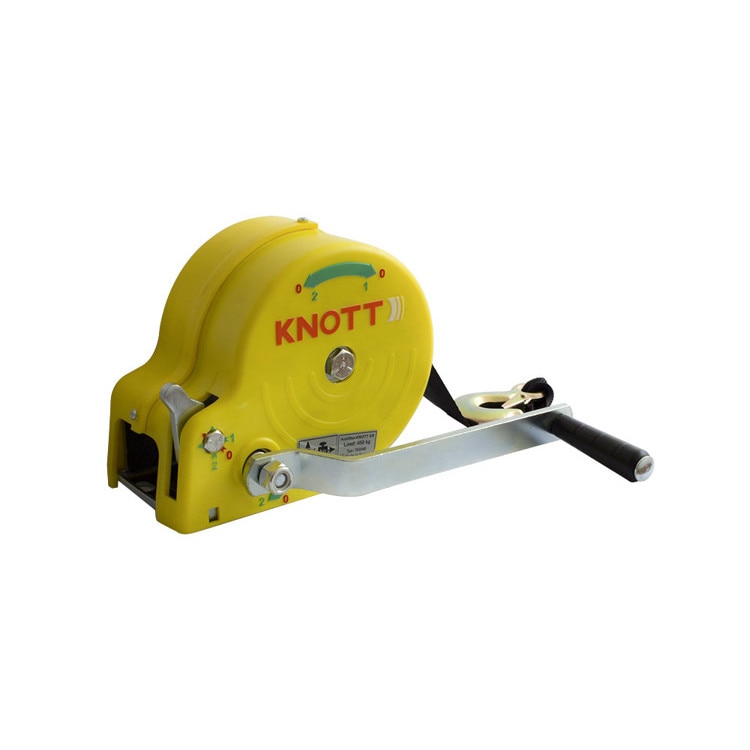 Dispozitiv de tragere, Knott, Carcasa galbena, 450 kg