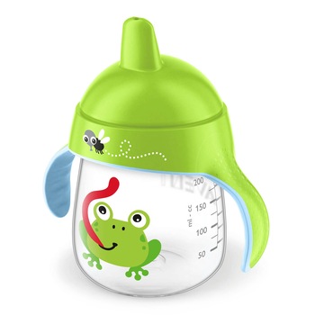 Cana cu tetina de formare 260 ml Philips Avent Cana cu tetina de formare 260 ml Philips Avent