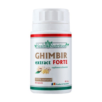 Ghimbir Extract Forte 60 capsule Ghimbir Extract Forte 60 capsule