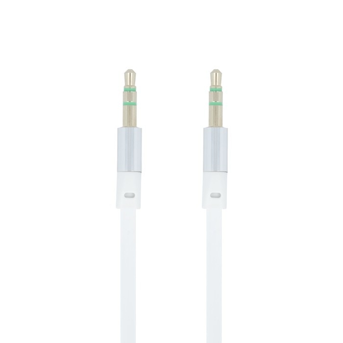 Cablu Forever Audio, 3.5 mm, Alb