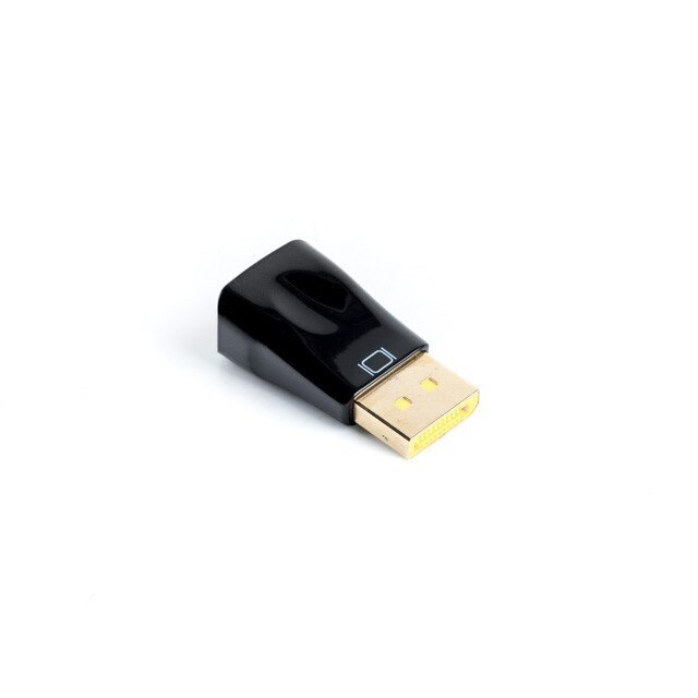 Adaptor Lanberg, DisplayPort (m) la VGA 15 pini (f), Negru