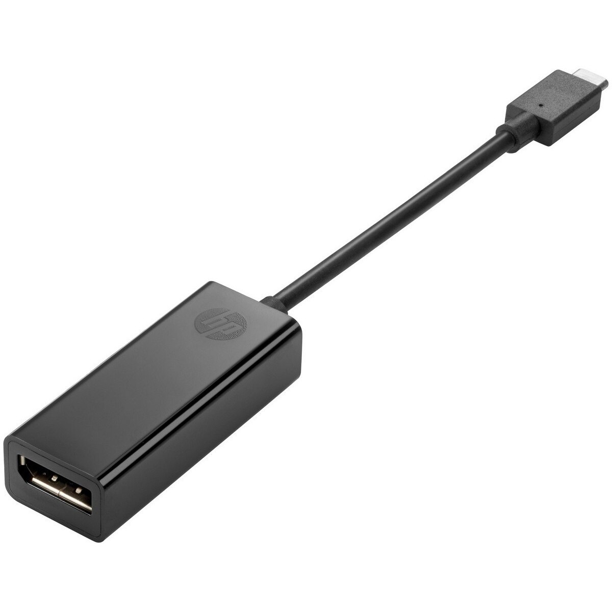 Adaptor Hewlett Packard, USB-C la DisplayPort N9k78aa, Negru