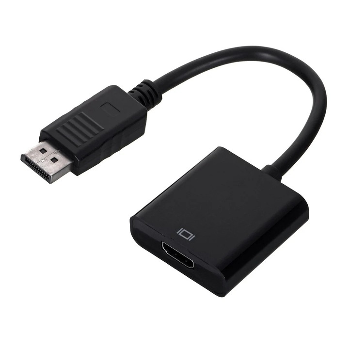 Adaptor DisplayPort tata la HDMI mama, 10 cm, Gembird