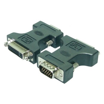 Adaptor DVI-I (24 + 5) mama la VGA D-sub 15 pini tata, LOGILINK Adaptor DVI-I (24 + 5) mama la VGA D-sub 15 pini tata, LOGILINK