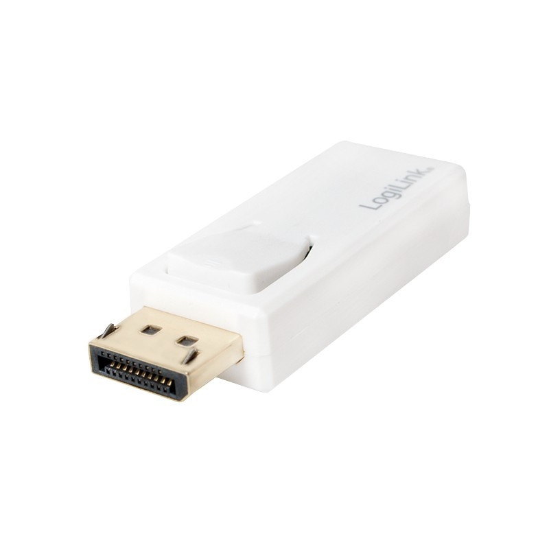 Adaptor DisplayPort 1.2 pentru HDMI, 4k, Alb, LOGILINK