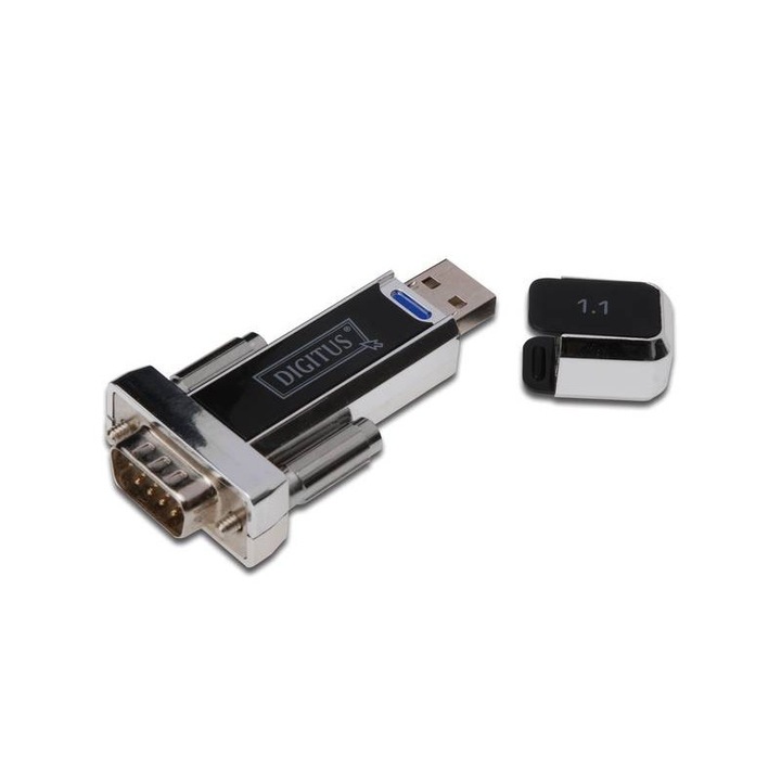 Convertor USB-Serial RS232, Digitus, Chipset: PL2303RA