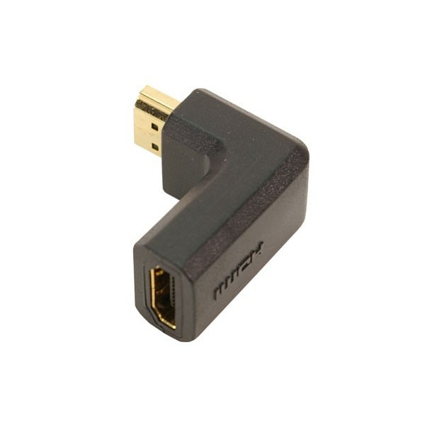 Adaptor LOGILINK, HDMI Type A tata - HDMI Type A mama, Unghi de 90°