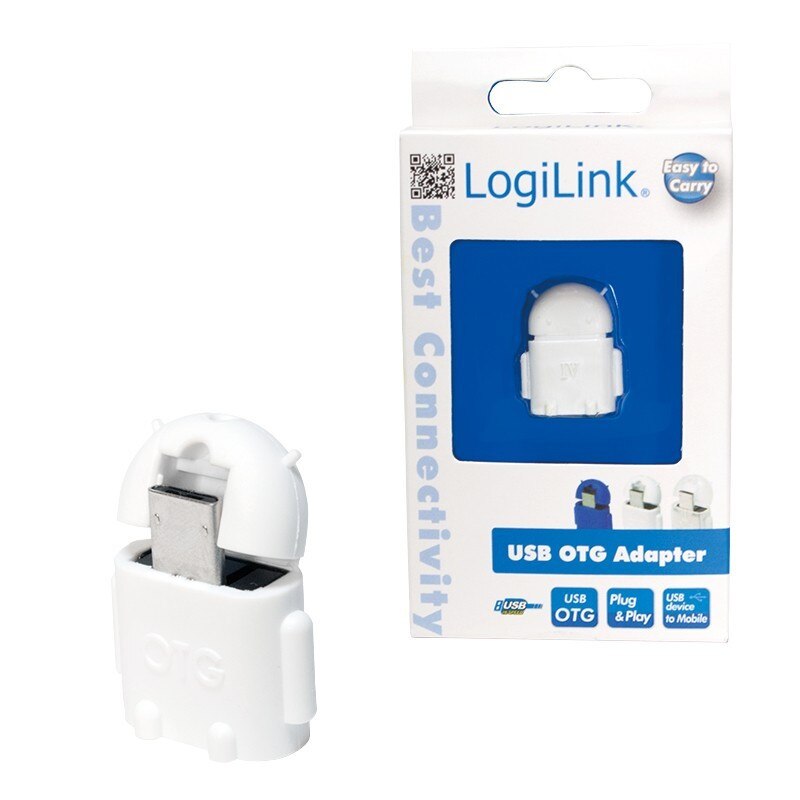 Adaptor Logilink USB OTB, Alb