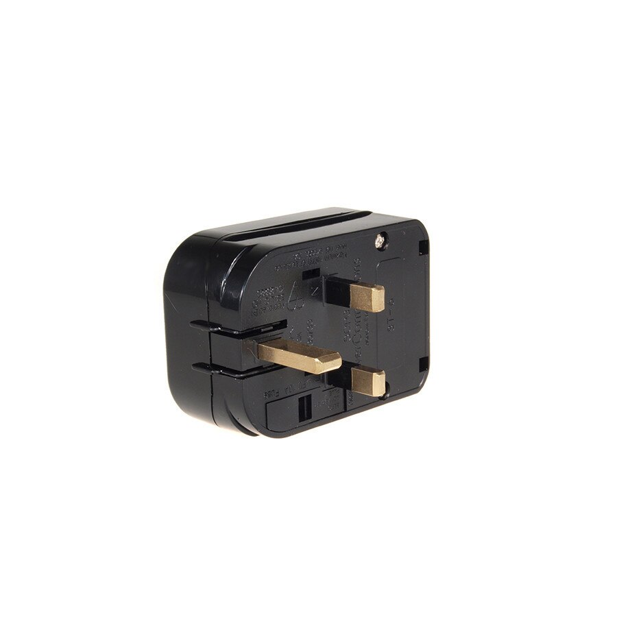 Adaptor Maclean Black MCE70, UK pentru Europa