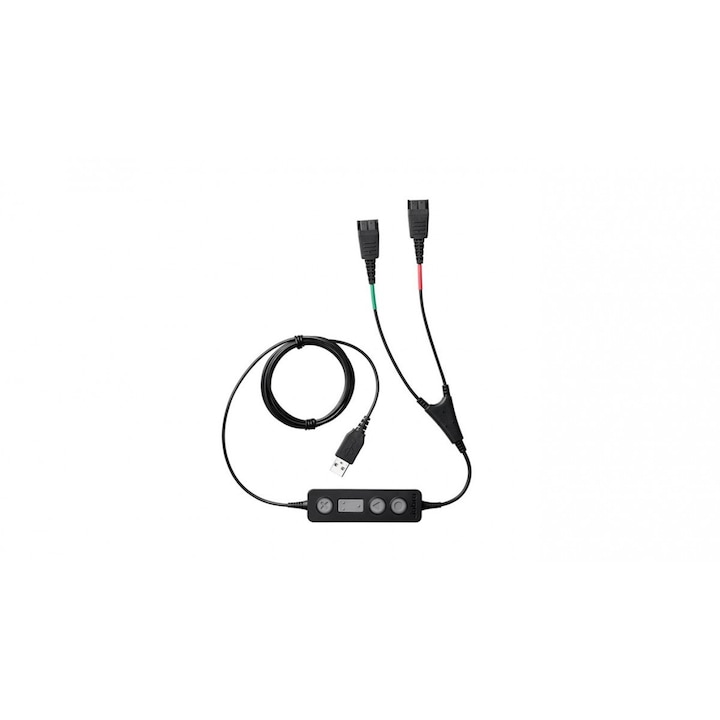 Jabra Link 265 адаптерен кабел, 2 QD - USB, черен