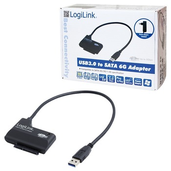 Adaptor Logilink USB 3.0 SATA iii la HDD / SDD 2.5 Adaptor Logilink USB 3.0 SATA iii la HDD / SDD 2.5