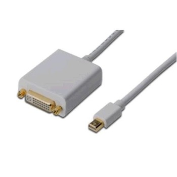 Adaptor Dsiplayport 1.1 la Mini Displayport/DVI, Lungime, 0.15 m, Assmann, Alb Adaptor Dsiplayport 1.1 la Mini Displayport/DVI, Lungime, 0.15 m, Assmann, Alb