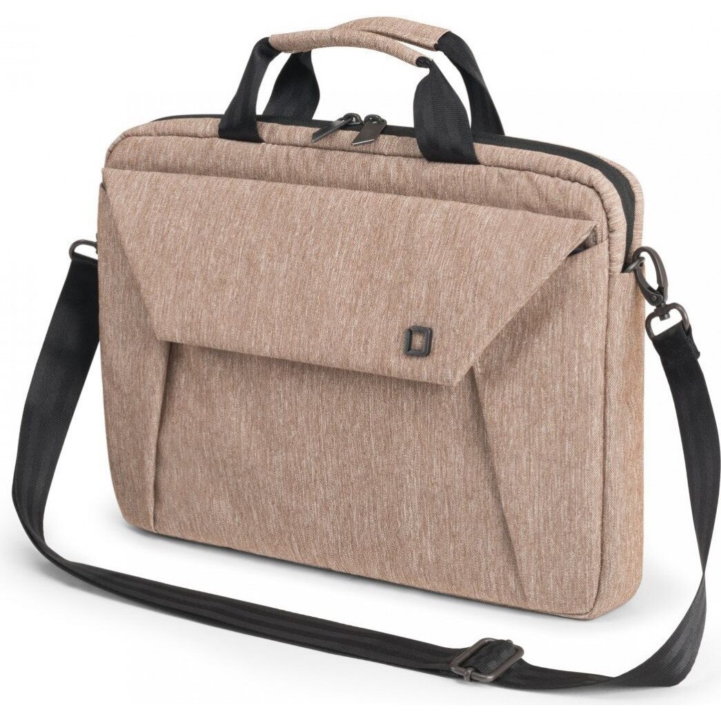 Servieta laptop Dicota, Poliester, Sand, 13.3