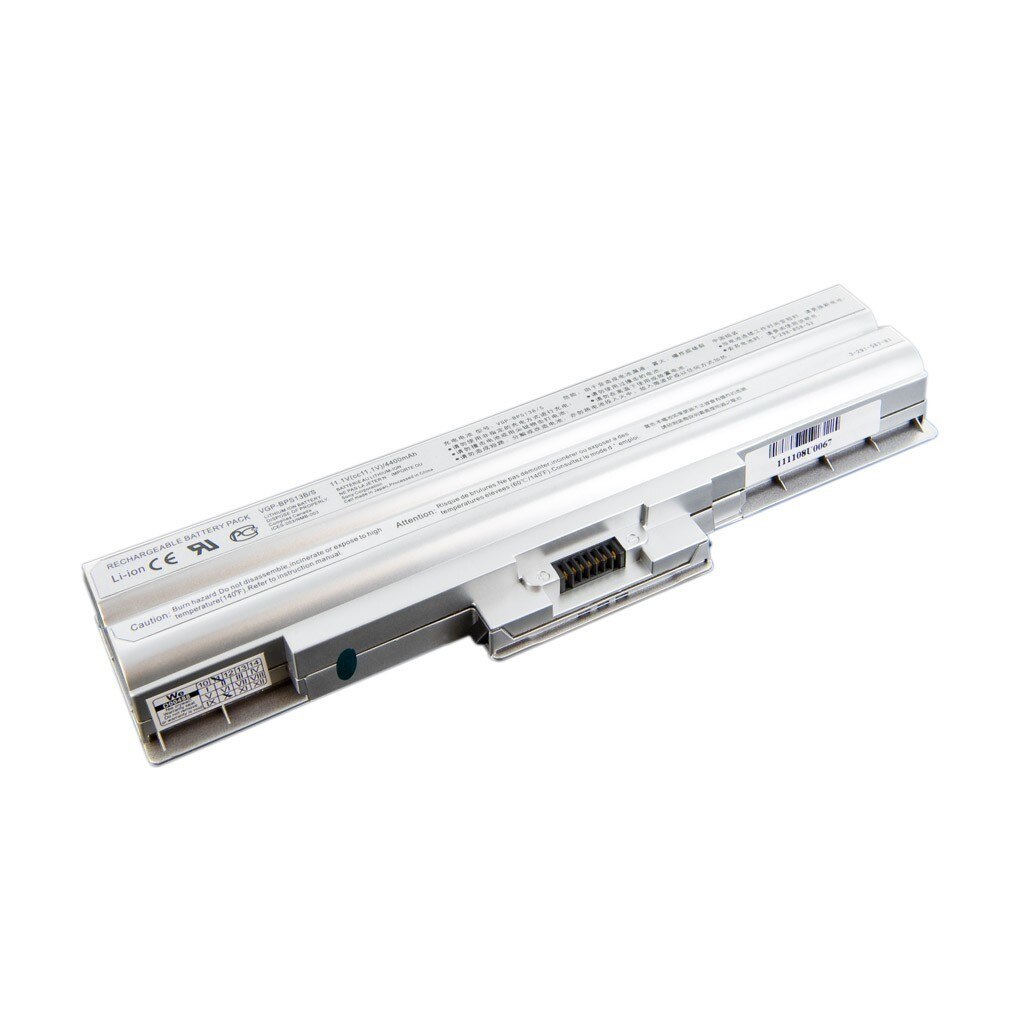 Baterie Laptop Whitenergy Sony BPL13, 4400 mAh, Li-Ion 11,1V, Argintiu