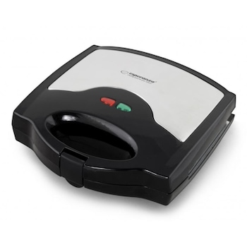 Toaster universal Esperanza Muffuletta 3 in 1, 700W, Negru Toaster universal Esperanza Muffuletta 3 in 1, 700W, Negru