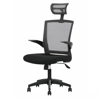 Scaun birou mesh HM Valor negru - gri Scaun birou mesh HM Valor negru - gri