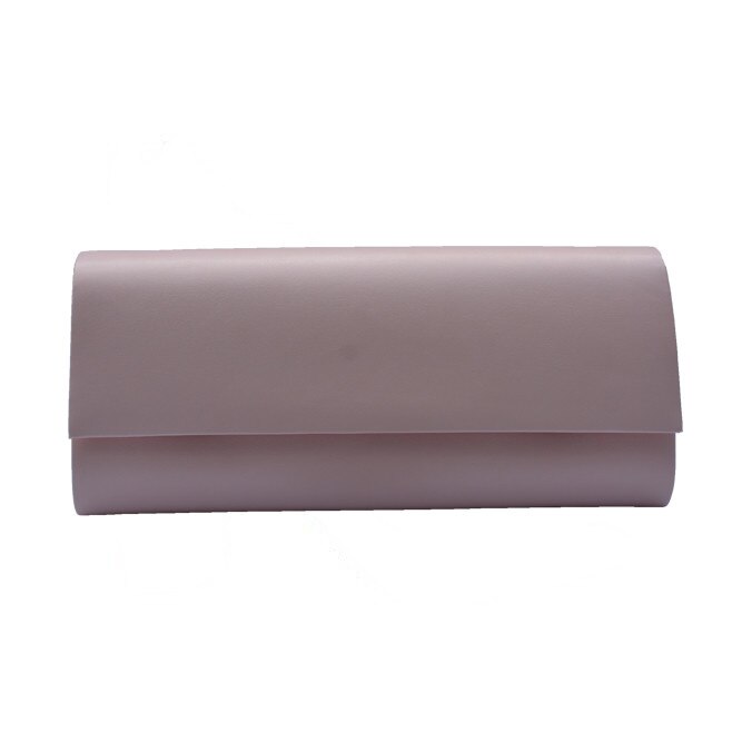 Poseta eleganta ,gen plic, cu clapeta simpla, dreapta, D&J Exclusive, Roz somon